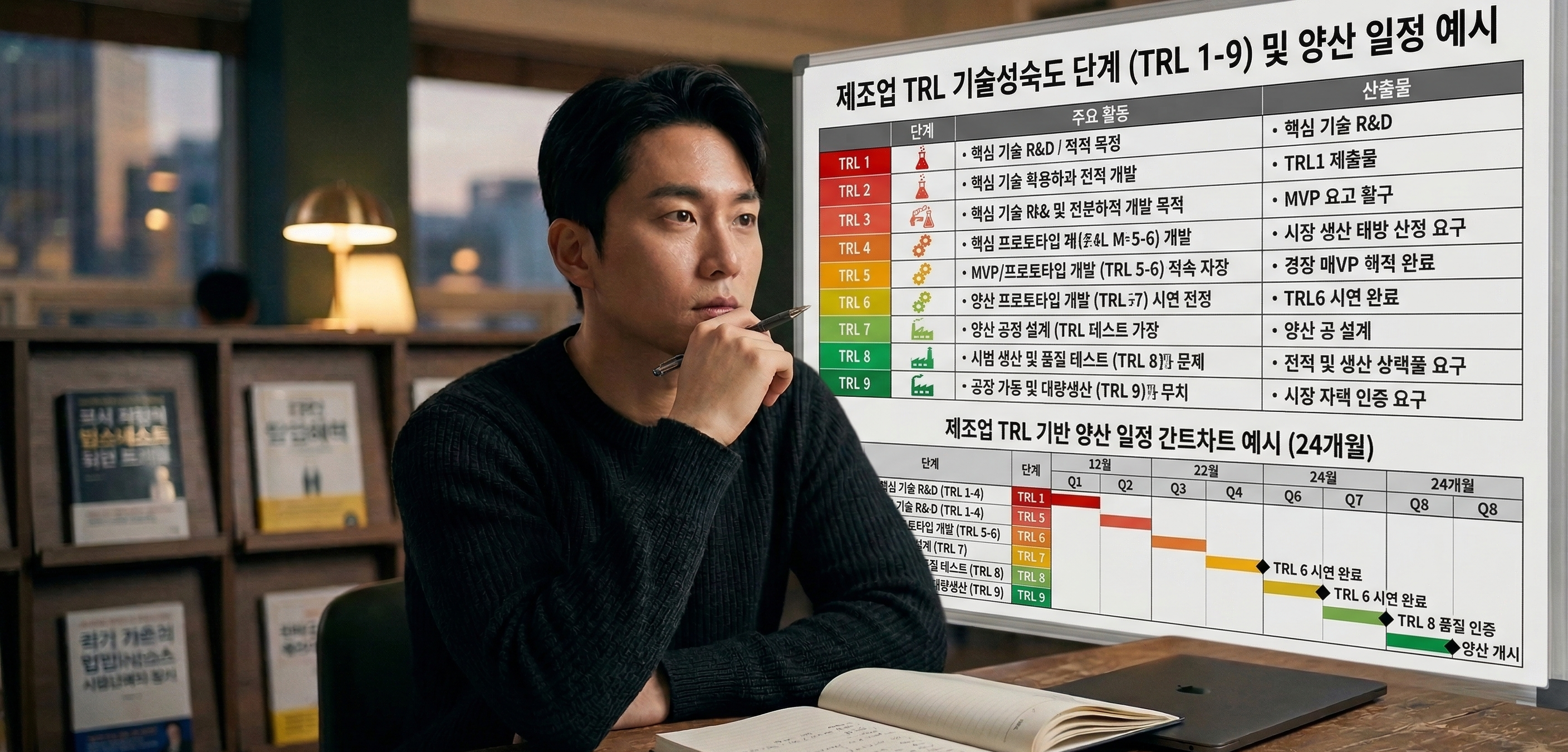 예비창업패키지 간트차트